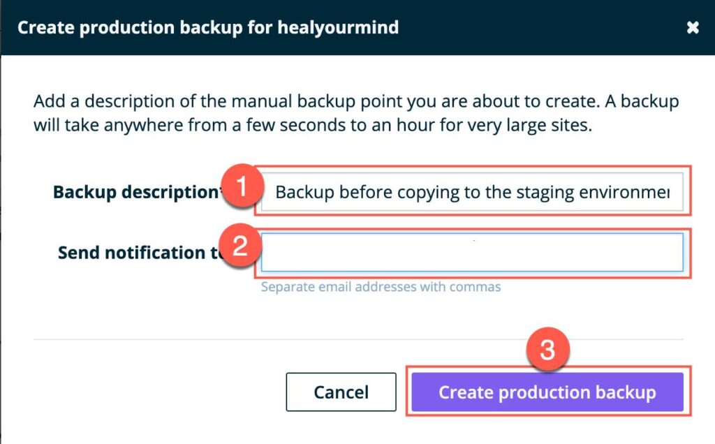 How to create staging environment in WPEngine